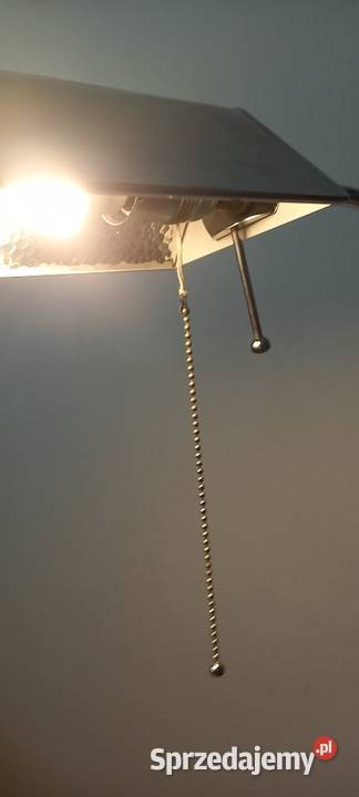 Lampa podłogowa z ruchomym ramieniem niklowany Skierniewice