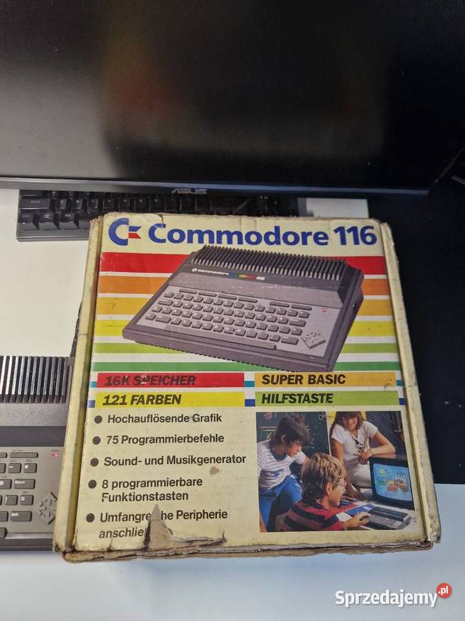 Komputer Commodore 116 klawiatura Elektronika Sulmierzyce sprzedam