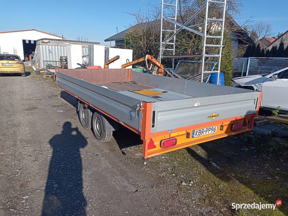 przyczepa samochodowa Boeckman 41x21 m Do samochodów osobowych Brzesko