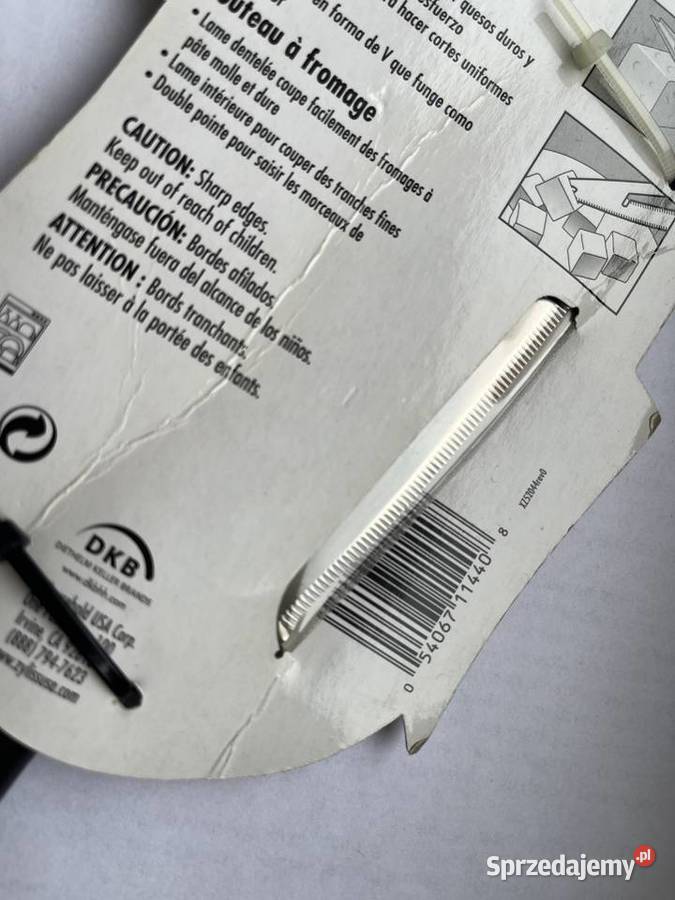 Nóż do sera firmy Zyliss ze stali japońskiej AGD drobne Gdańsk