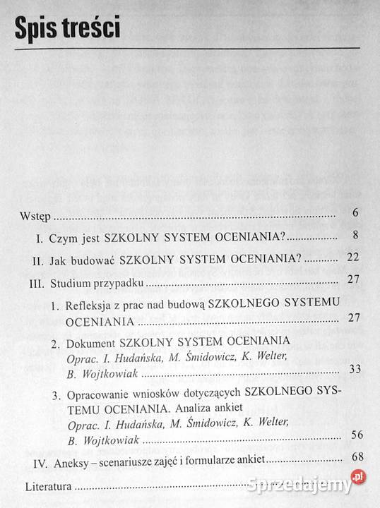 Szkolny system oceniania Wskazówki rad Chełm