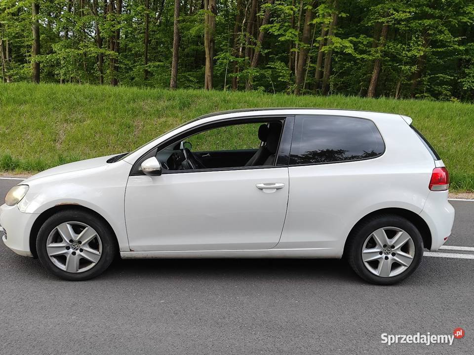 Volkswagen Golf 6 VI grzane fotele czarny dach Poręba sprzedam