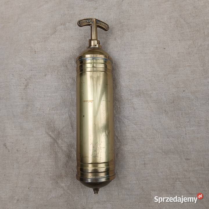 Mosiężna gaśnica Pyrene Warszawa