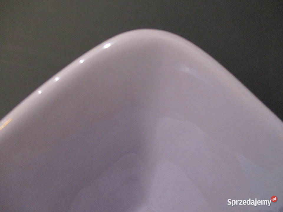 Geometryczna Salaterka Ceramika PRL Nieporęt