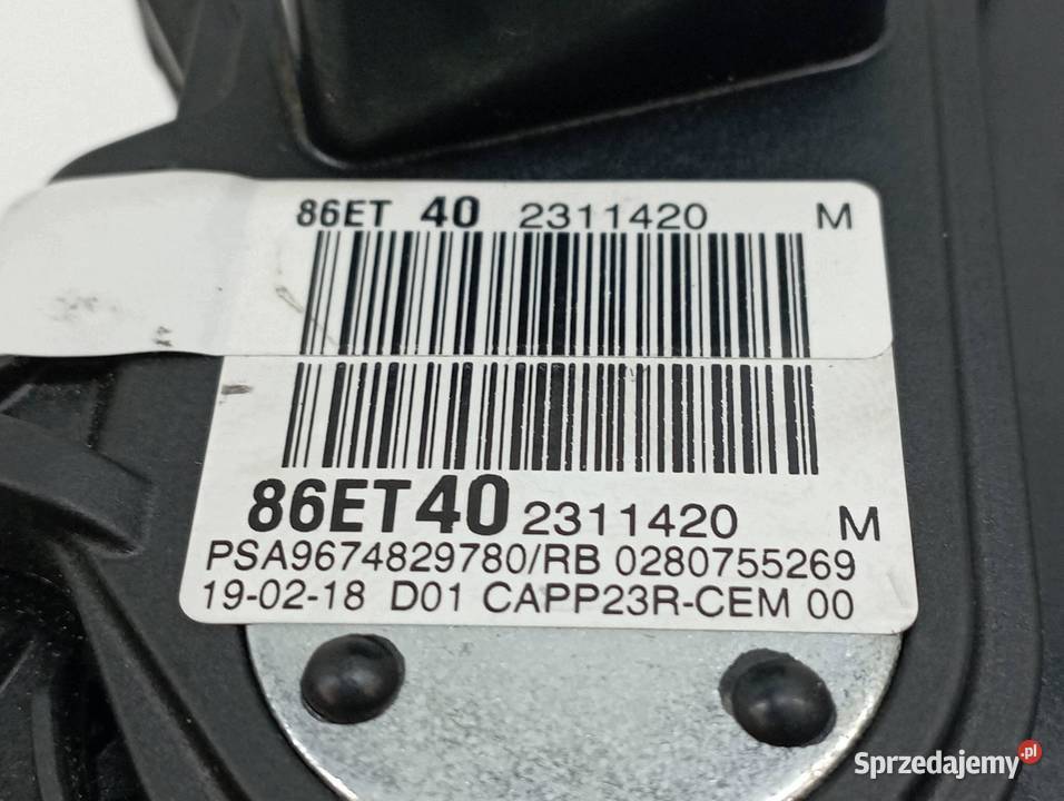 PEDAŁ POTENCJOMETR GAZU Toyota ProAce II 2016