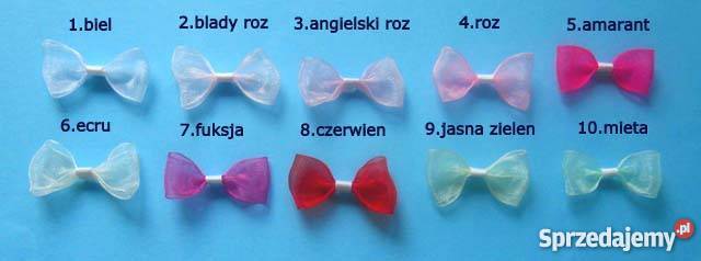 Czapeczka opaska buciki KOMPLET chrzest Toruń