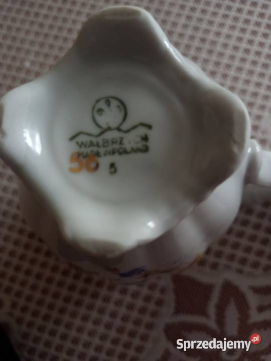 Serwis kawowy herbaciany porcelanowy Wałbrzych biały Częstochowa