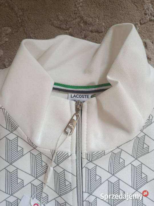 Bluza rozpinana męska Lacoste Monogram ciepła Odzież codzienna Odzież codzienna Białystok