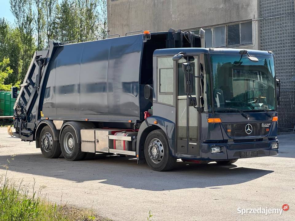 Mercedes Econic 2629 śmieciarka 2012 NTM 21 m3 Nowiny