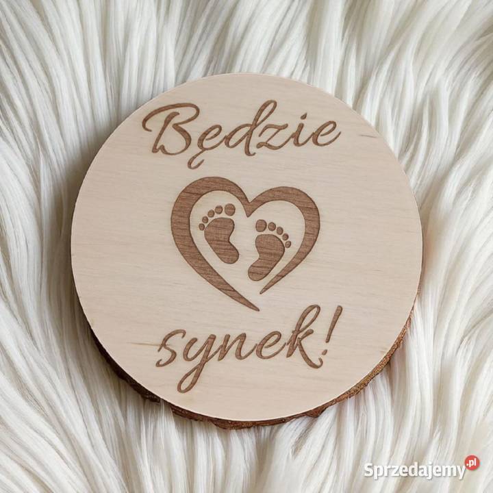 Drewniane Tabliczki z Miesiącami Do Sesji Kraków