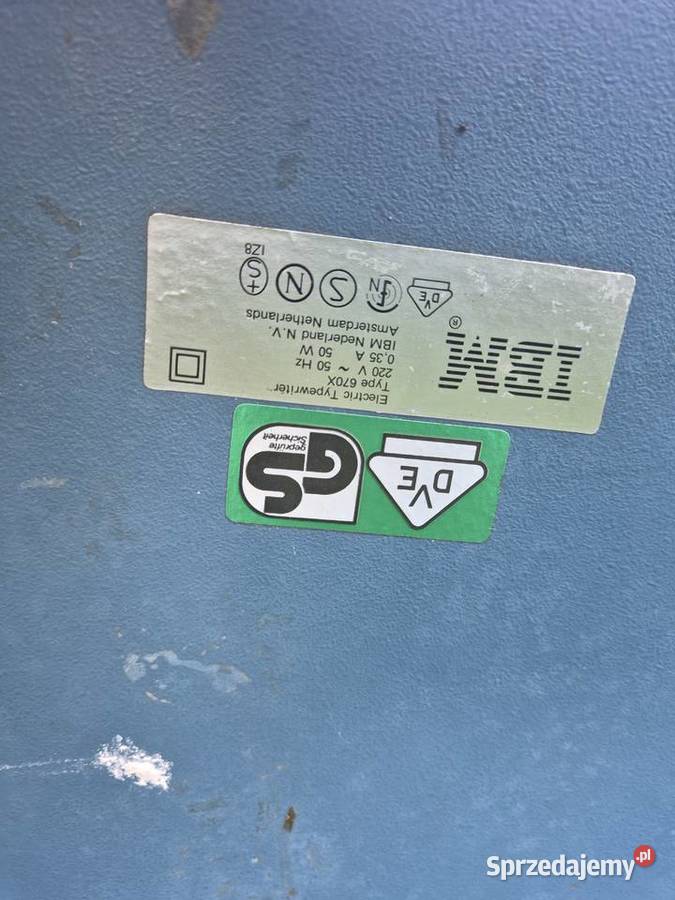 Elektryczna Maszyna do Pisania IBM Selectric III Lubliniec