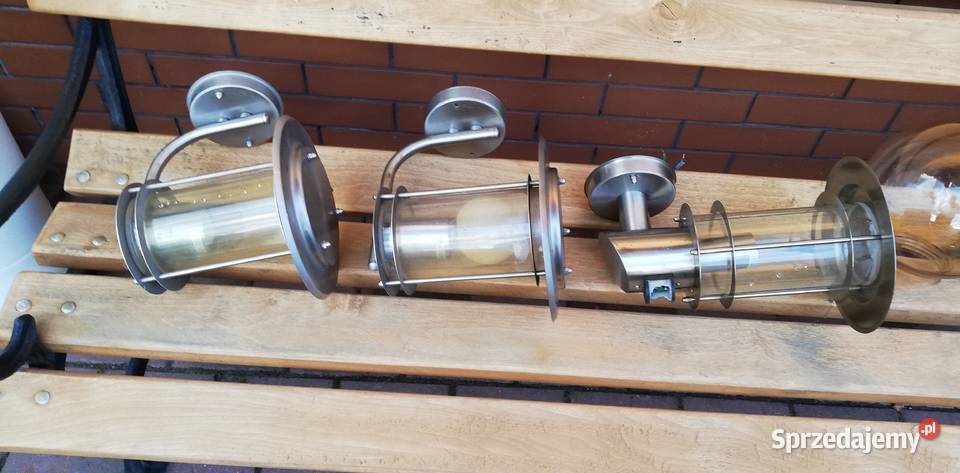 Lampa ogrodowa na zewnątrz ścienna oświetlenie Garwolin