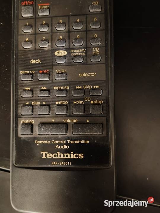 Technics pilot RAKSA 301E do amplitunerów SADX śląskie Tychy