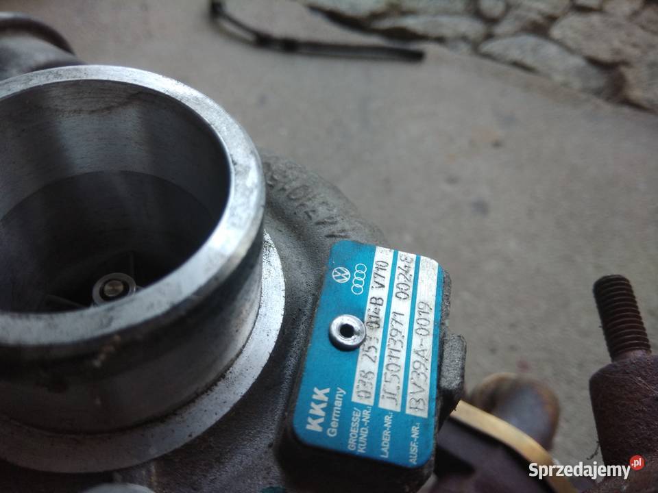 Touran turbosprężarka kkk 038253014b Sulechów