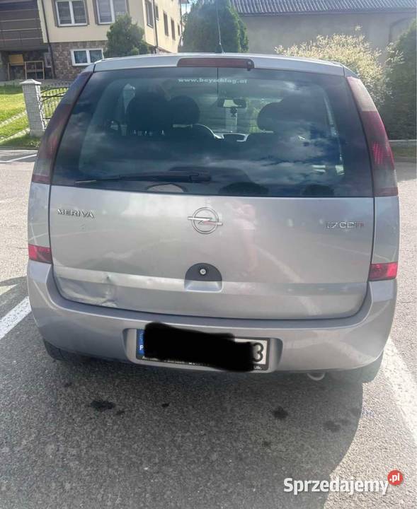 Opel Meriva 17 manualna Wielopole Skrzyńskie