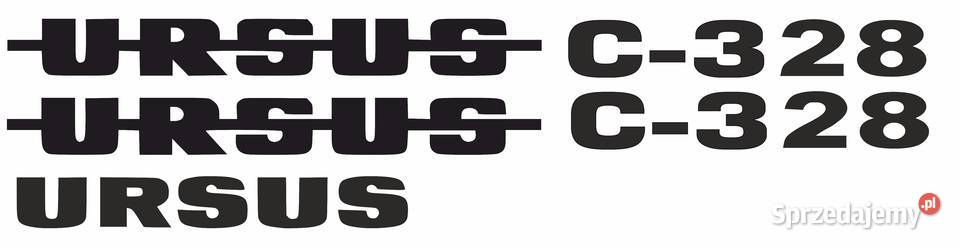 Naklejka Ursus C328 czarna małopolskie Kamionna sprzedam