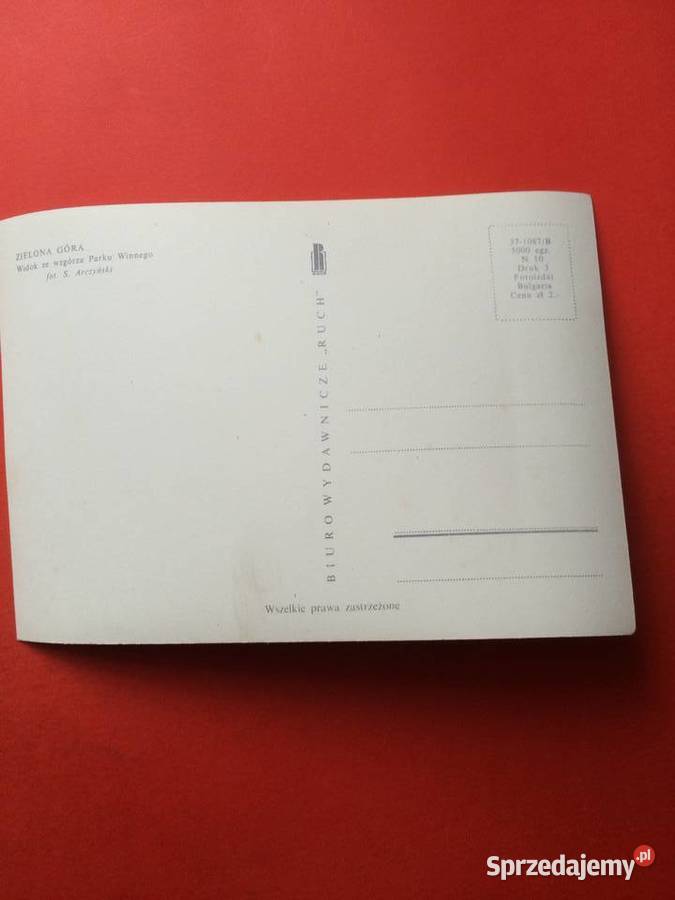 2353 Widokówka Zielona Góra Szczecin