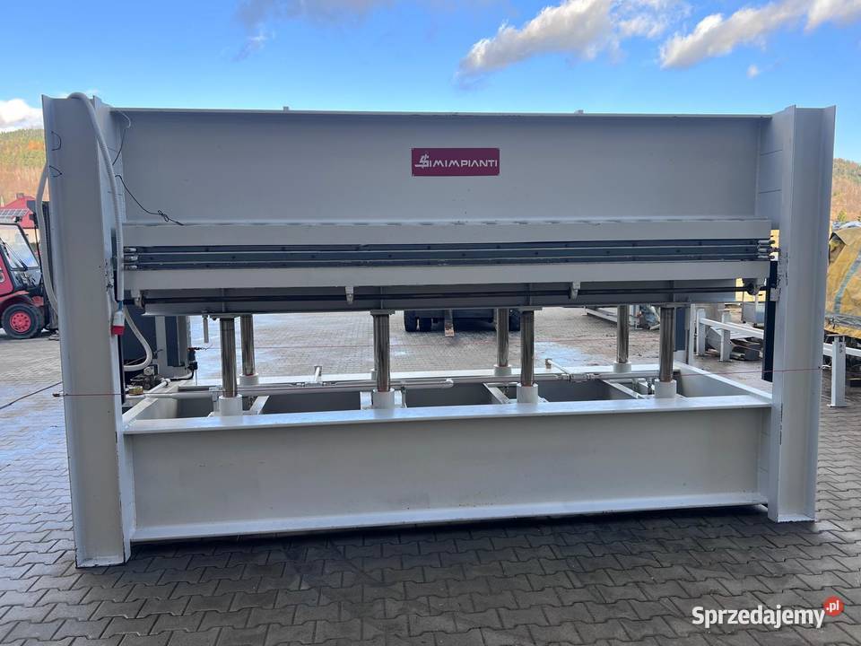 Prasa półkowa do fornirowania Simimpianti Juszczyn