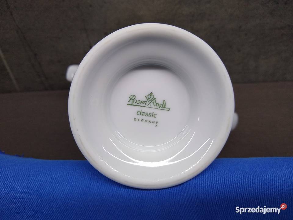 Rosenthal Biała Maria dzbanek do wody napoju 075 Antyki, Sztuka, Kolekcje Kalisz
