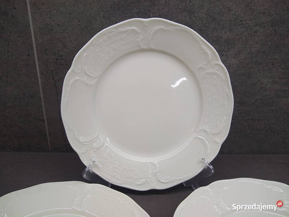 Rosenthal Sanssouci talerze płytkie ecru 3