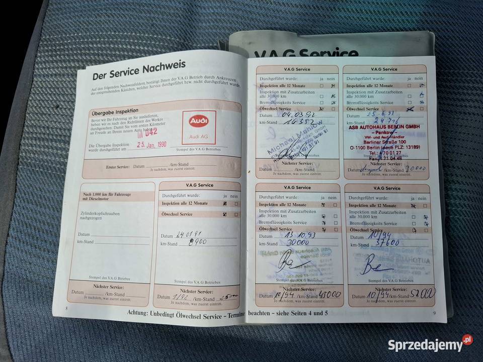 Klasyk na co dzień Audi 80 16 przebieg 112 nieuszkodzony Warszawa