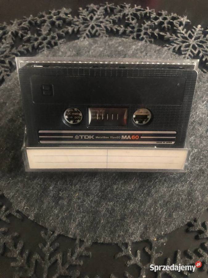 kasety magnetofonowe metalowe chromy Maxell Basf Kraków