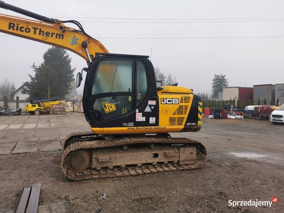 Koparka JCB JS 130 2016 7016 MTH OKAZJA Cesja Cieszyn