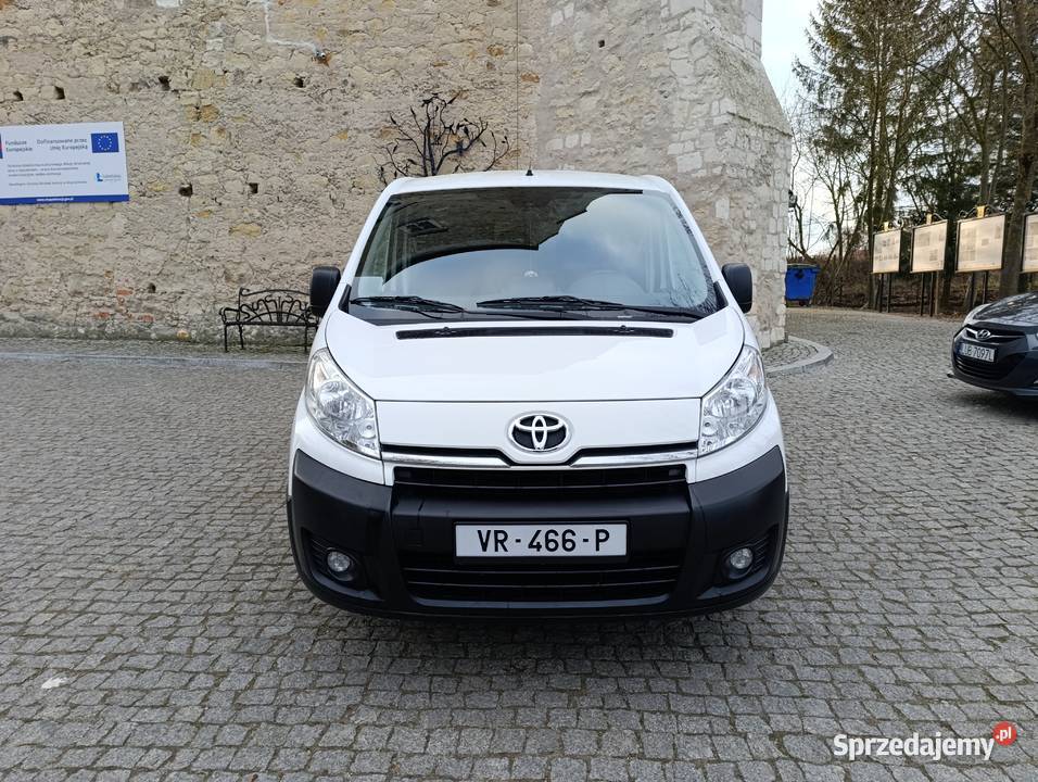 Toyota Proace 20 D4D L2H1 Super Stan Niski nieuszkodzony Toyota Samochody dostawcze Bełżyce