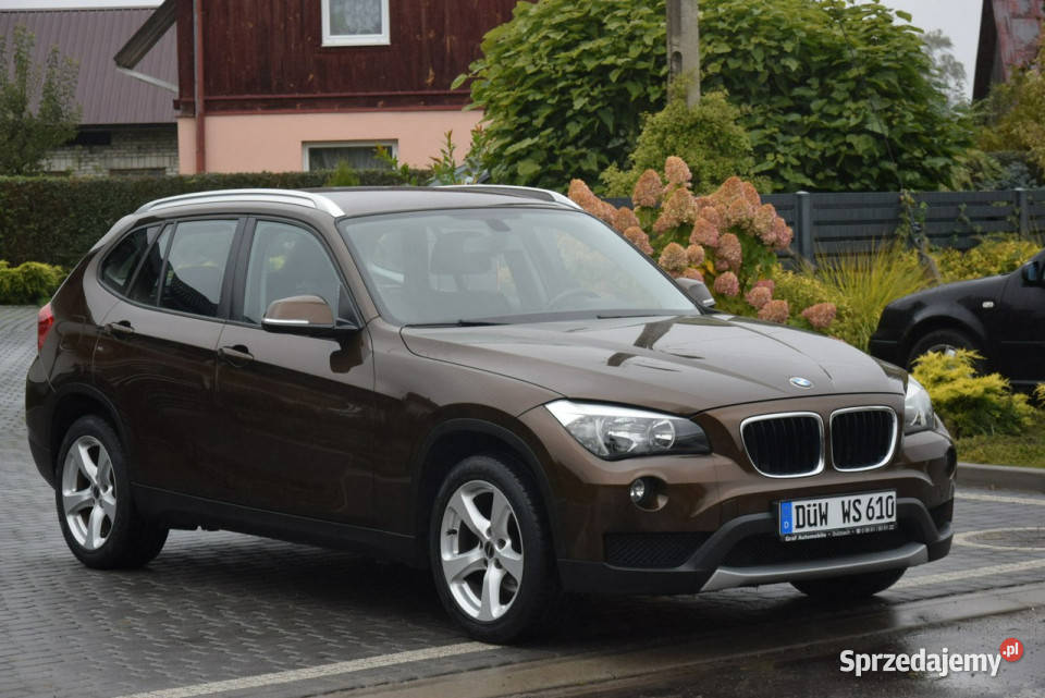 BMW X1 20D 2013r Brązowy Metalik Nowy Rozrząd i Majdan Sieniawski