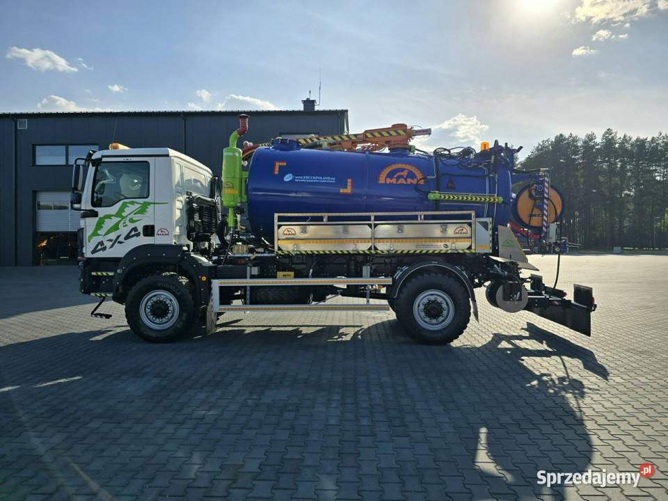 MAN 4x4 WUKO GAMON PW8 do zbierania odpadów świętokrzyskie