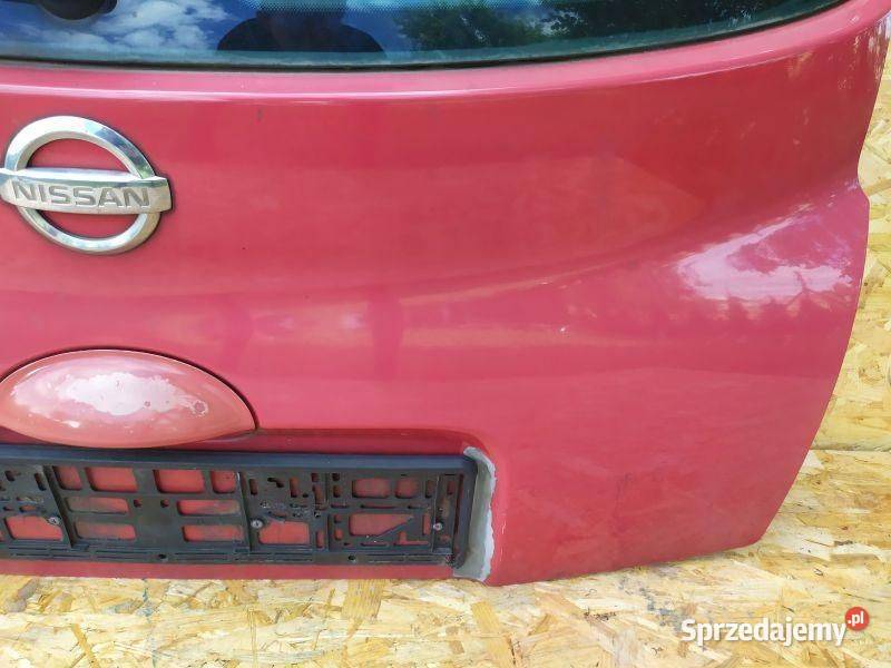 TYLNA KLAPA POKRYWA BAGAŻNIKA NISSAN MICRA K12 Rudziniec