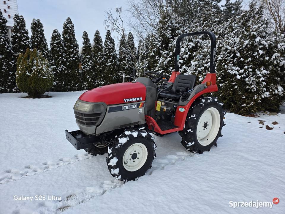 Traktorek Yanmar AF18 18 4x4 Wspomaganie Góra