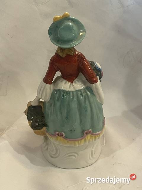 Figurka porcelanowa Dama z koszami kwiatów Japan małopolskie Kraków sprzedam