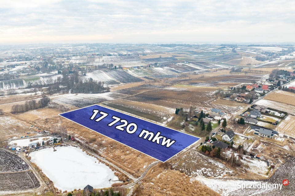 Działka rolna zagrodowa Pietrzejowice 17720m2