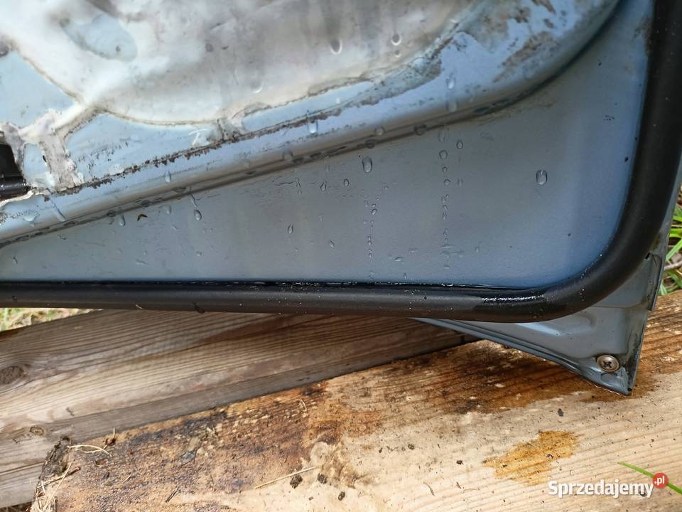 Mercedes 190 W201 drzwi niebieskie przód tył sprzedam