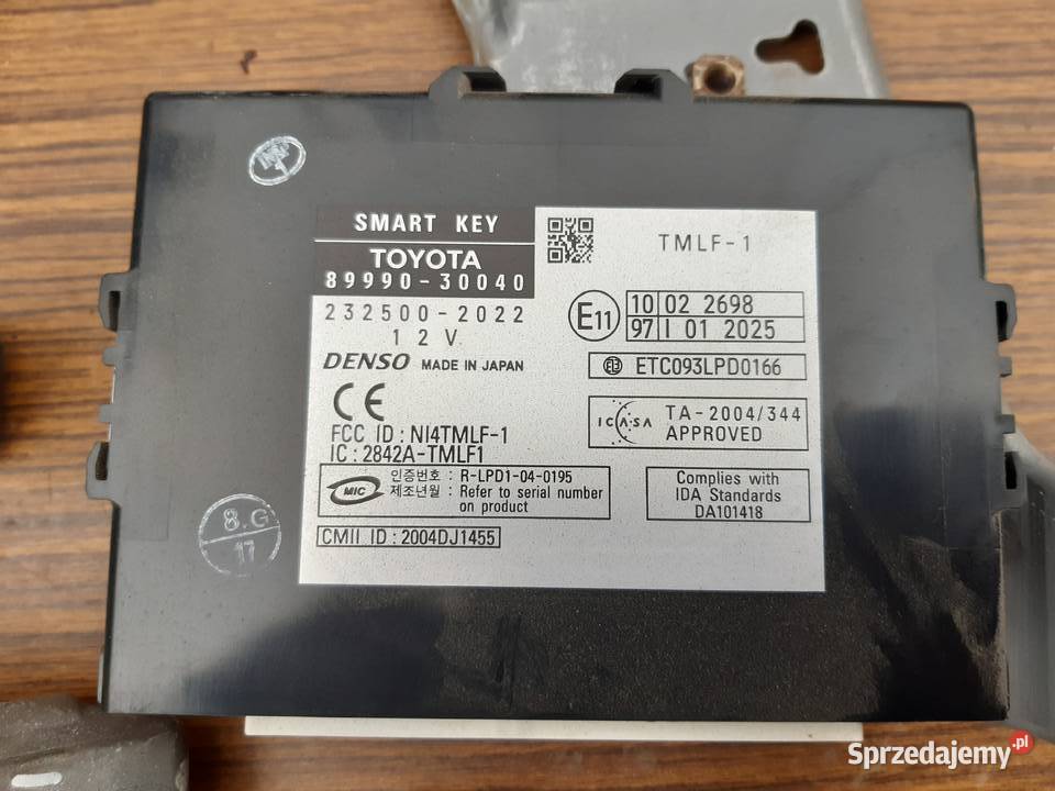 Lexus GS300 III 30 Smart Key Pilot Blokada Start Rok produkcji 2007 mazowieckie Mińsk Mazowiecki