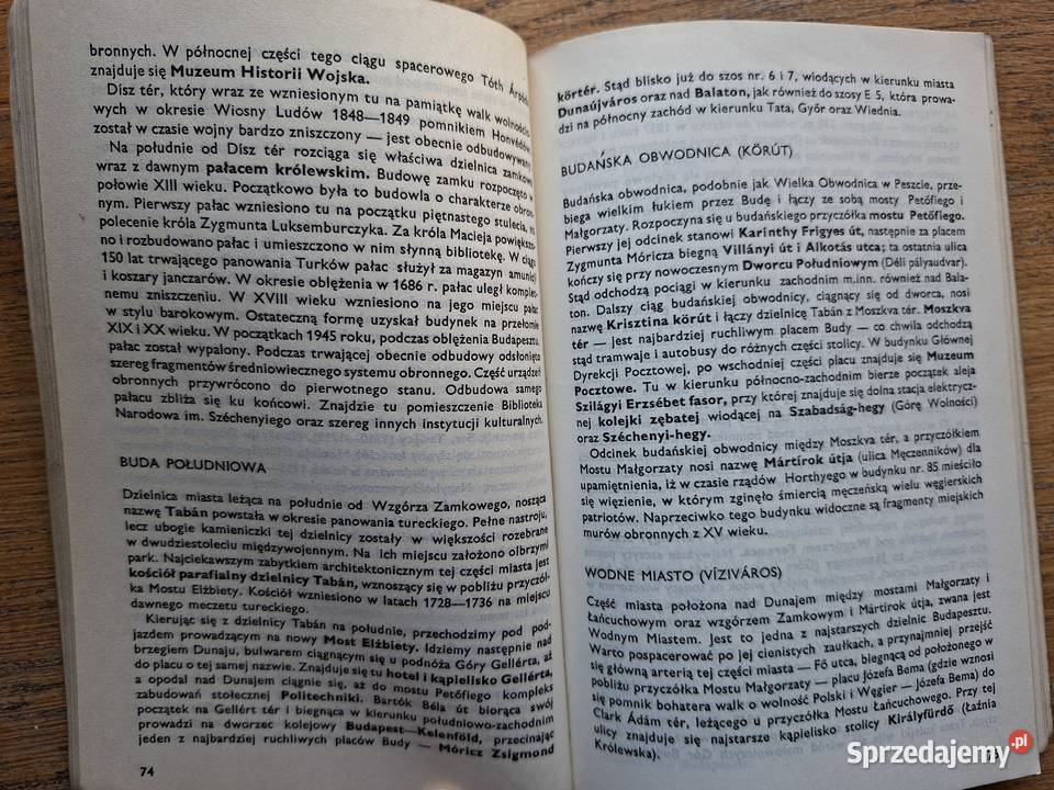 Mały przewodnik WęgrzechGyula Nemeth przewodnik Kraków