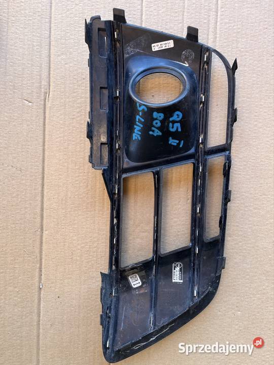 KRATKA ZDERZAKA SLINE PRZÓD LEWY AUDI Q5 II 2 Międzychód sprzedam