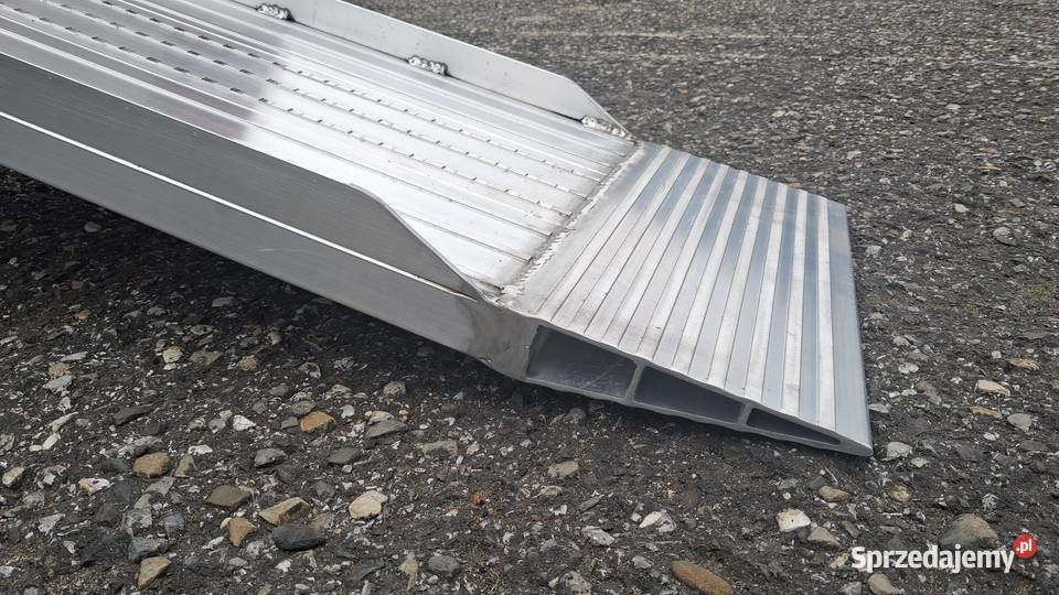 Rampa Aluminiowa 215 x 48 z rantami Najazd pod Proszowice
