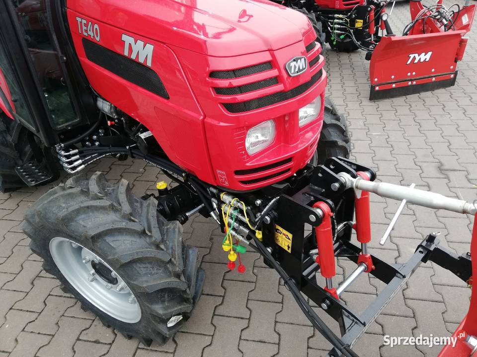Traktor komunalny TYM TE40 38 wspomag rewers łódzkie