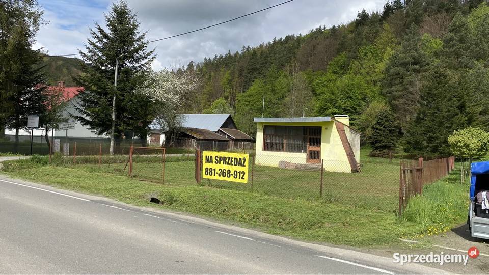 Działka 63 a z budynkiem Międzybrodzie pow telefon podkarpackie sprzedam