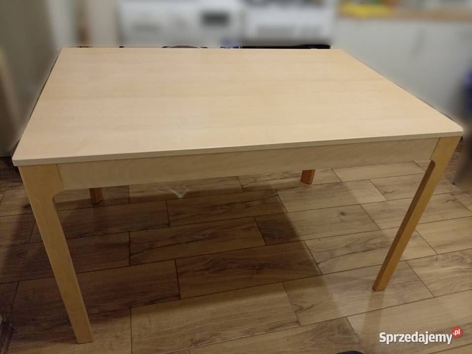 Stół rozkładany 120180 jasne drewno stan 75cm Gdańsk sprzedam