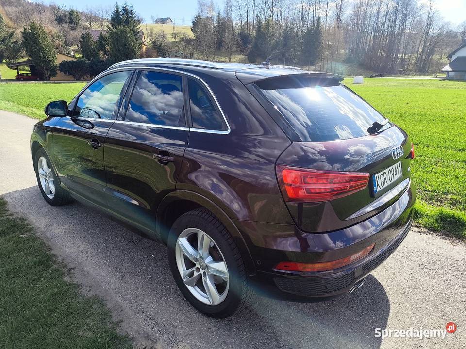 Audi Q3 20 TDI 184 Quattro S line ASO manualna małopolskie Gorlice