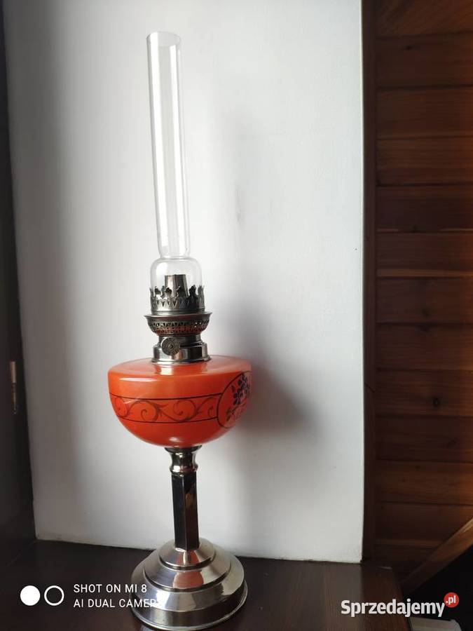 Stara francuska lampa naftowa Kraków