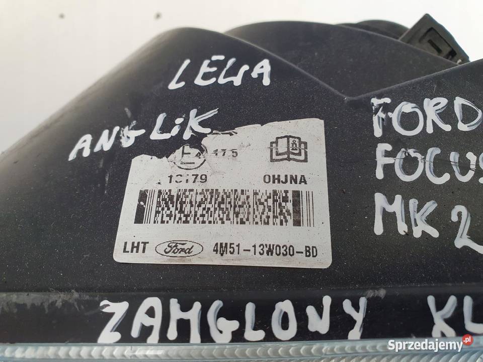 LAMPA LEWA Ford Focus mk2 0206 PRZEDNIA lewy osobowe Rudka