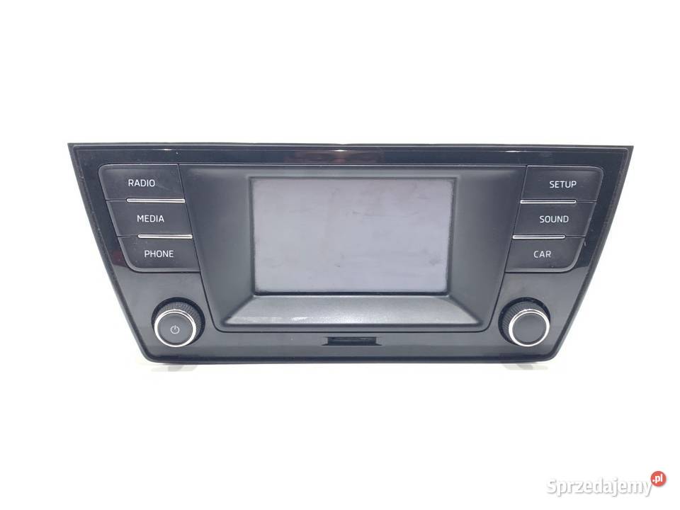 RADIO SKODA FABIA III 6V0035871D ODTWARZACZ