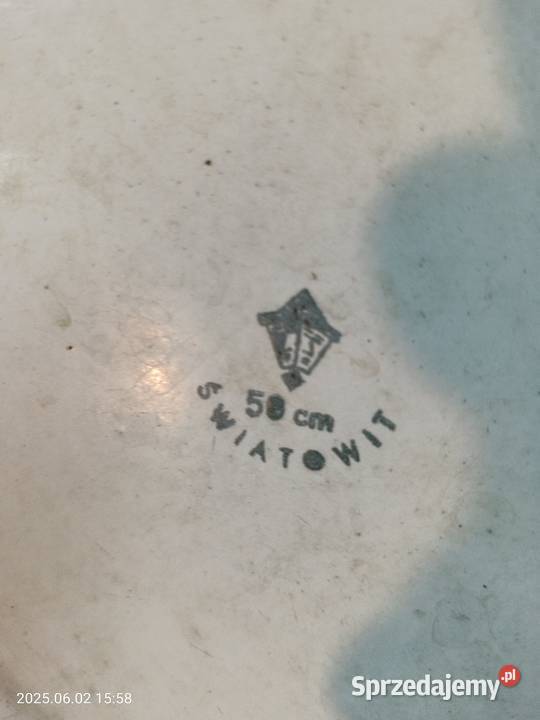 Stara emaliowana miednica Sosnowiec