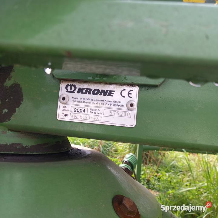 Sprzedam przewracarkę krone kw 550