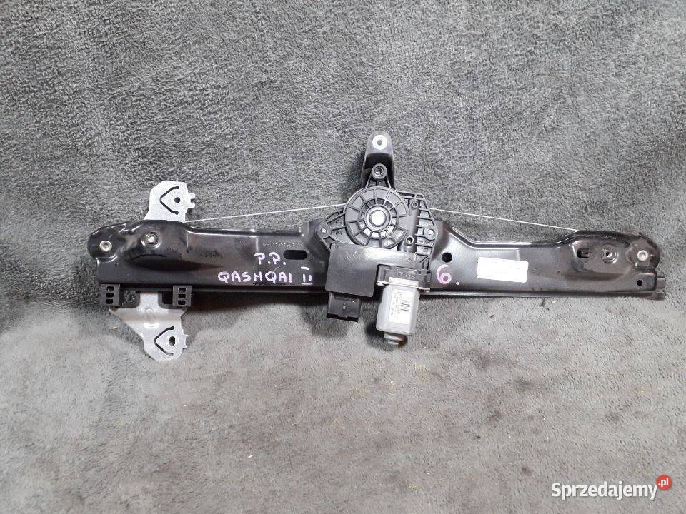 Mechanizm prowadnica szyby Qashqai II prawy osobowe Włoszczowa sprzedam