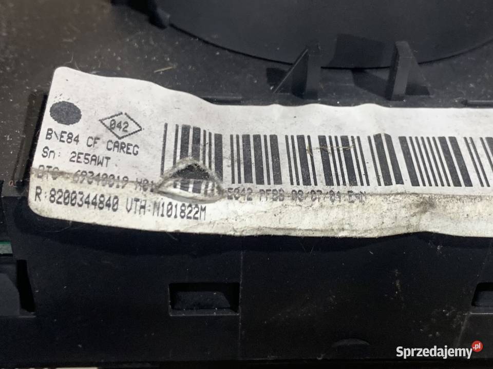 8200344840 panel klimatyzacji nawiewu renault Szczecin